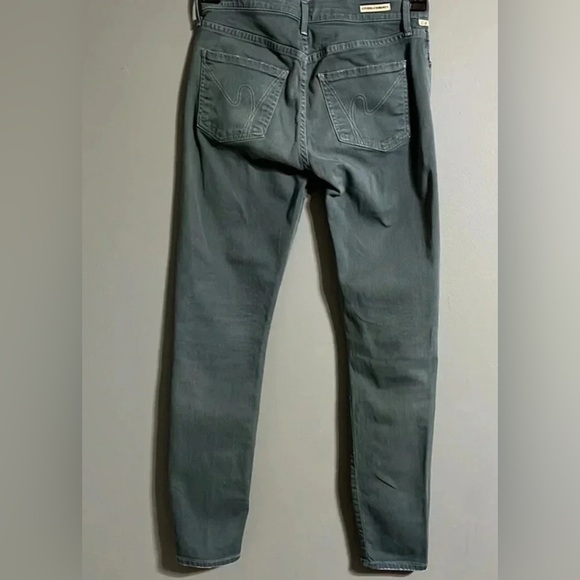 Citizens Of Humanity Gray teal Skinny Jeans size 26 - Picture 2 of 11